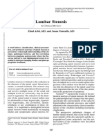 Lumbar Stenosis: Ehud Arbit, MD and Susan Pannullo, MD