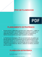 Tipos de Planeacion