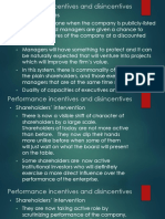 Module 1.3 - Peformance Incentives and Disincentives