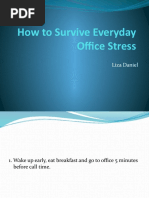 How To Survive Everyday Office Stress