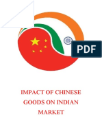 Impact of Chinese Goods On Indian Market