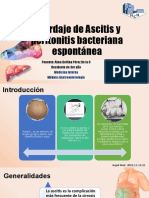 Abordaje de Ascitis y Peritonitis Bacteriana Espontánea Almad