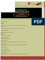 HTTP Cafemagnolia Com Menu Text Only