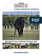 VENTA ONLINE Pura Sangre de Carreras