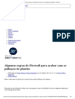 Algumas Regras Do Firewall para Acabar Com Os Palhaços de Plantão - MK-AUTH