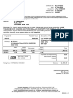 Certificate Under Section 603: Council Chambers Telephone: Email: All Correspondence To: The Chief Executive Officer