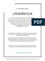 Obedience