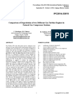 Comparison of Degradation of Two Different Gas Turbine Engines in Natural Gas Compressor Stations