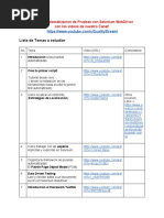 Selenium WebDriver - Guía de Temas