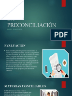 La Preconciliación