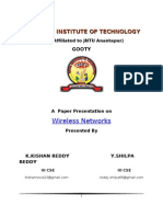 Wireless Networks: Gates Institute of Technology