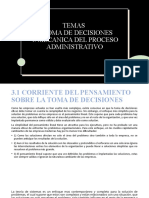 Unidad 3 y 4 Toma de Decisiones y Mecanica Del Proceso Administrativo