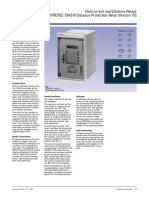 Overcurrent and Distance Relays SIPROTEC 7SA510 Distance Protection Relay (Version V3)