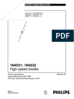 Data Sheet: High-Speed Diodes