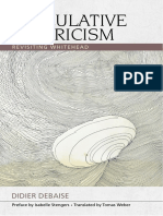 (Speculative Realism) Didier Debaise - Speculative Empiricism - Revisiting Whitehead (2018, Edinburgh University Press)