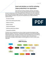 Effective Recruitment and Selection As A Tool For Achieving Higher Employee Productivity in An Organization