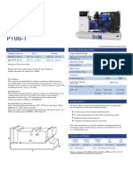 Output Ratings Ratings and Performance Data: 80.0 kVA 64.0 KW 88.0 kVA 70.4 KW 90.0 kVA 72.0 KW 100.0 kVA 80.0 KW