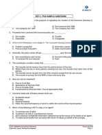 Set 3 - Pce Sample Questions 1. Which Act Is ... - Zurich