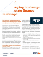 The Changing Landscape of Real Estate Finance in Europe