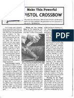 Pistol CrossbowPlans