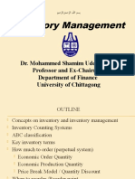 Chapter 8 Inventroy Management OSCM