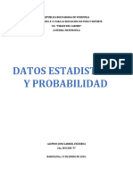 Datos Estadisticos y Probabilidad - JF