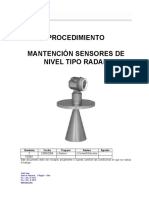 Procedimiento Nivel Tipo Radar