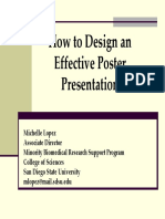 Effective Poster Presentations 7-15-08