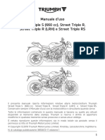 Street Triple Owners Handbook 3855672IT