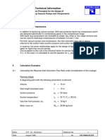 Vacum Calculation Example