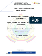 Inteligencia Policial