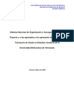 Sistema Nacional de Acompañamiento Aprobado Por El C.U.