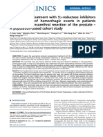 Preoperative Treatment With 5a-Reductase Inhibitors and The Risk of Hemorrhagic Events in Patients Undergoing Transurethral Resection of The Prostate - A Population-Based Cohort Study