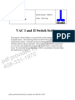 Okuma Vac 1 Vac 2 Switch Settings