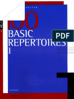 100首古典吉他曲集（1） 100 Basic Repertoires Volume 1y