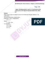 Ncert Sol For Cbse Class 9 Sci Chapter 11 Work and Energy