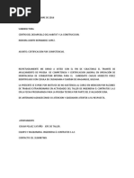 Carta de Aplazamiento Sena