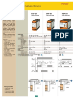 Phase Failure Relays: VSP D1 VSP D2 SPP D1