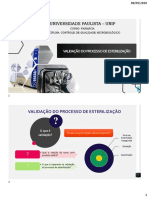 Aula 4 - Validação de Métodos de Esterilização