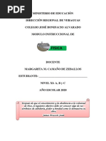 Modulo de Fisica I Itrimestre 2020