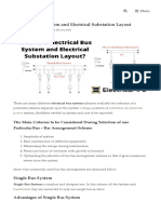 Electrical Bus System and Electrical Substation Layout - Electrical4U