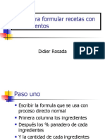 Calculation Pasos Por Formulas Con Prefermentos