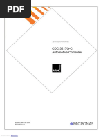 CDC 3217G-C Automotive Controller: Micronas