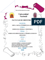 Semiologia Hematologica y Modificaciones en Gestantes