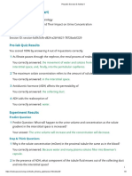 Physioex Lab Report: Pre-Lab Quiz Results