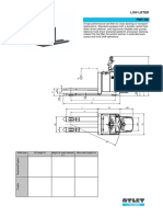 Low Lifter PMR 200: Mast Type Lift Height H Height of Mast Lowered h1 Max Mast Height h4