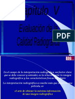 Evaluacion de Calidad Radiografica