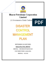 HPCL Disaster MGMT Control Plan