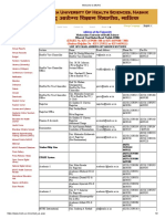 Details of The Vice-Chancellor and Registrars