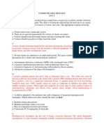 Communicable Diseases Q & A 500 Items